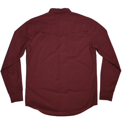 Ferrell CORE - Maroon Long Sleeve Shirt