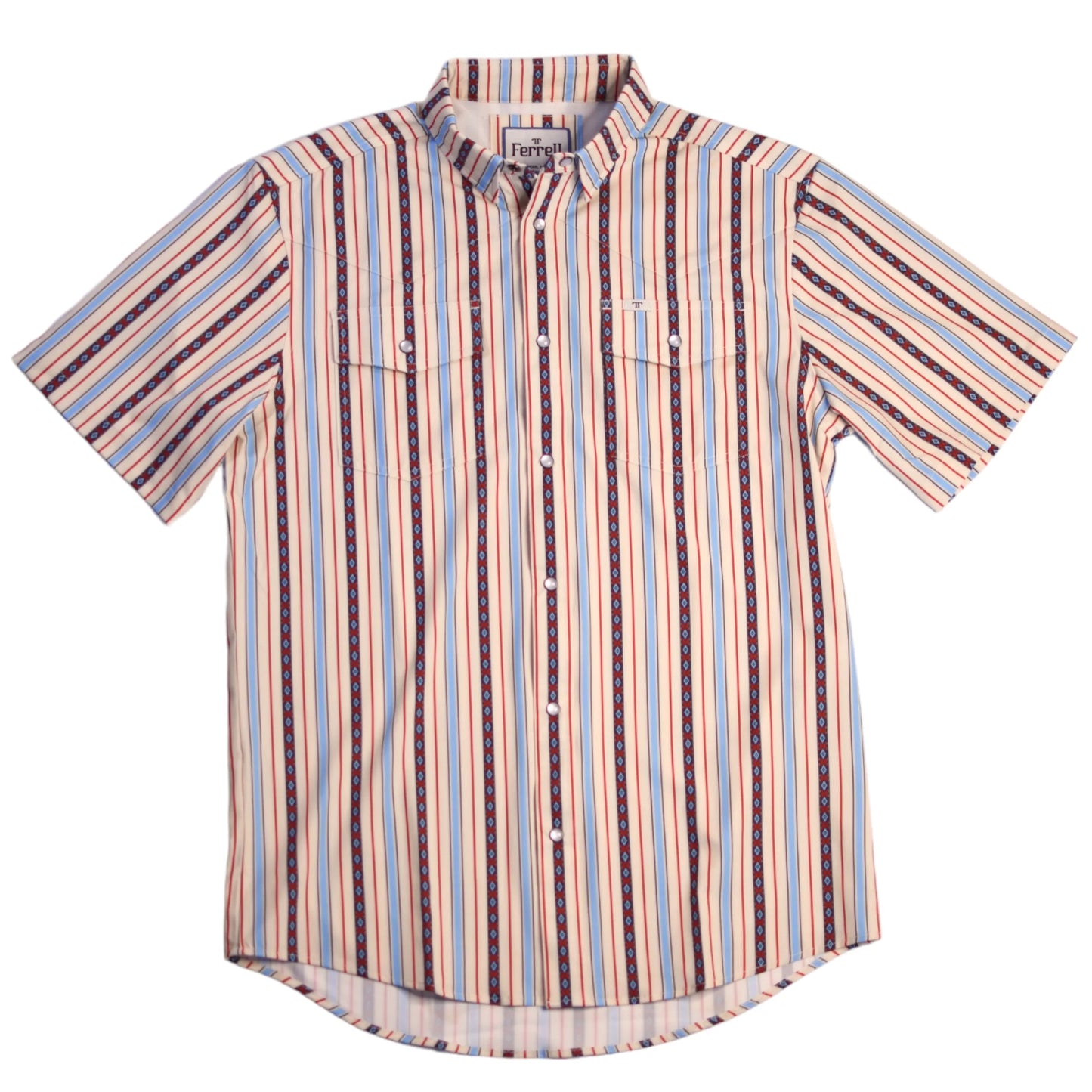Ferrell The Edward - Short Sleeve Snap Shirt