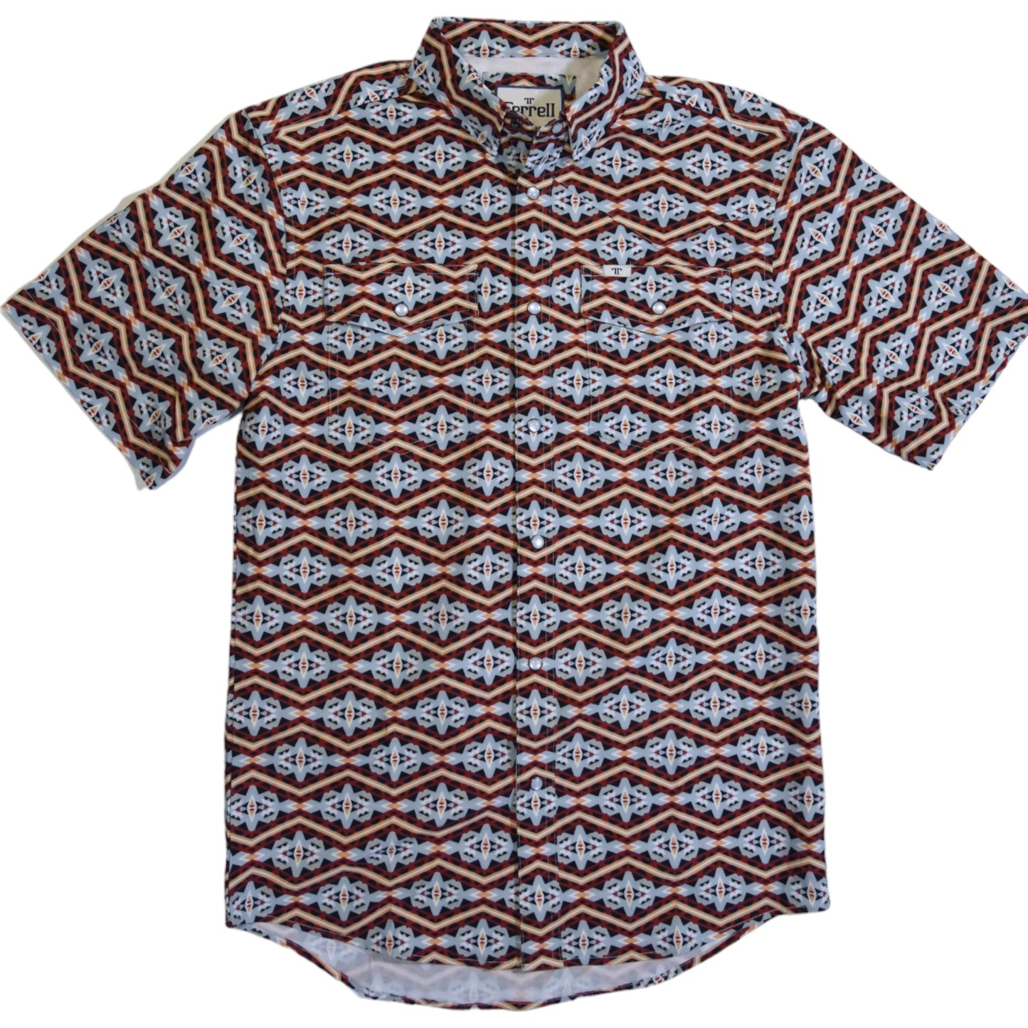 Ferrell The Mark - Short Sleeve Snap Shirt