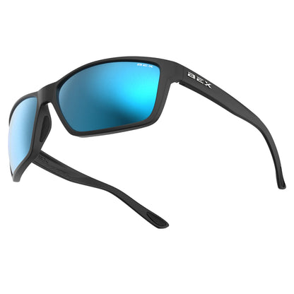 BEX - Davis Sunglasses in Black, Sienna, & Blue Angler Pro