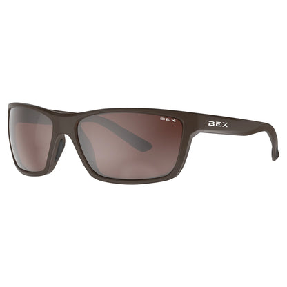 BEX - Davis Sunglasses in Brown & Silver