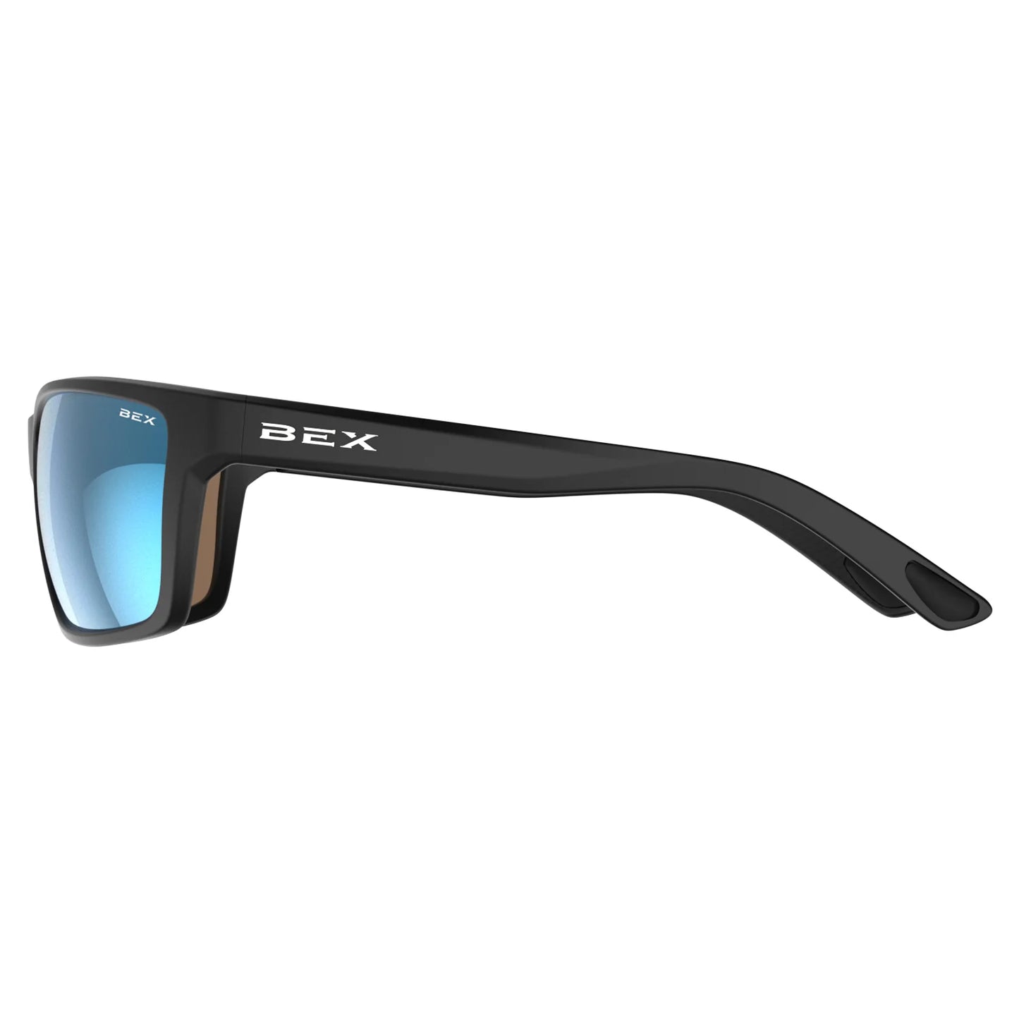 BEX - Davis Sunglasses in Black, Sienna, & Blue Angler Pro