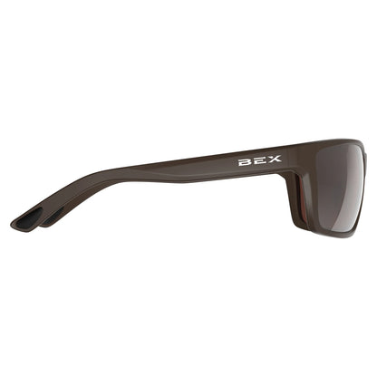 BEX - Davis Sunglasses in Brown & Silver