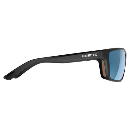 BEX - Davis Sunglasses in Black, Sienna, & Blue Angler Pro