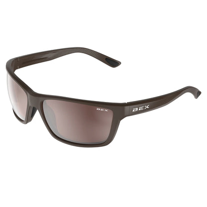 BEX - Davis Sunglasses in Brown & Silver