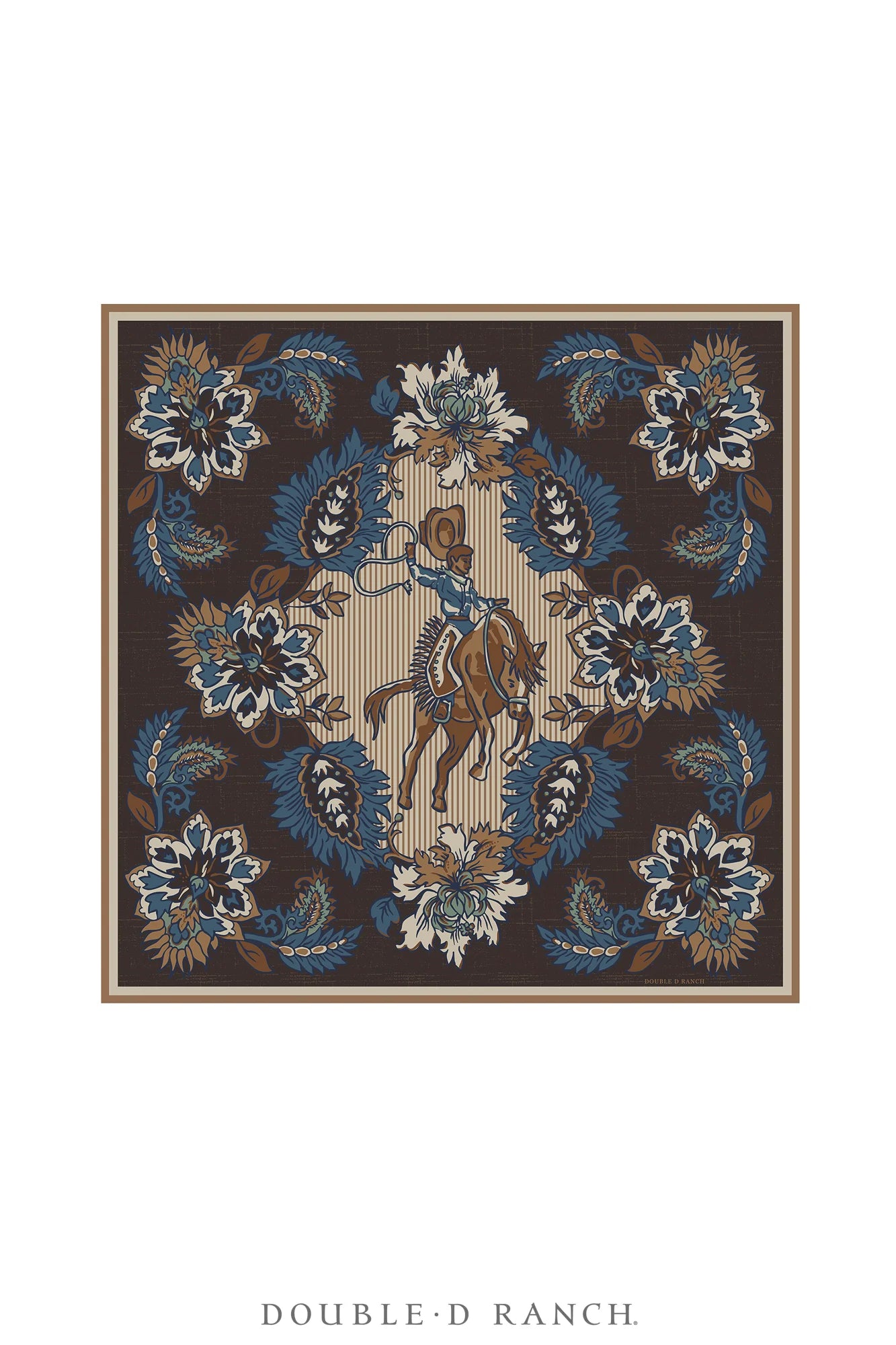 Double D Ranch DeWitt's Damask Scarf