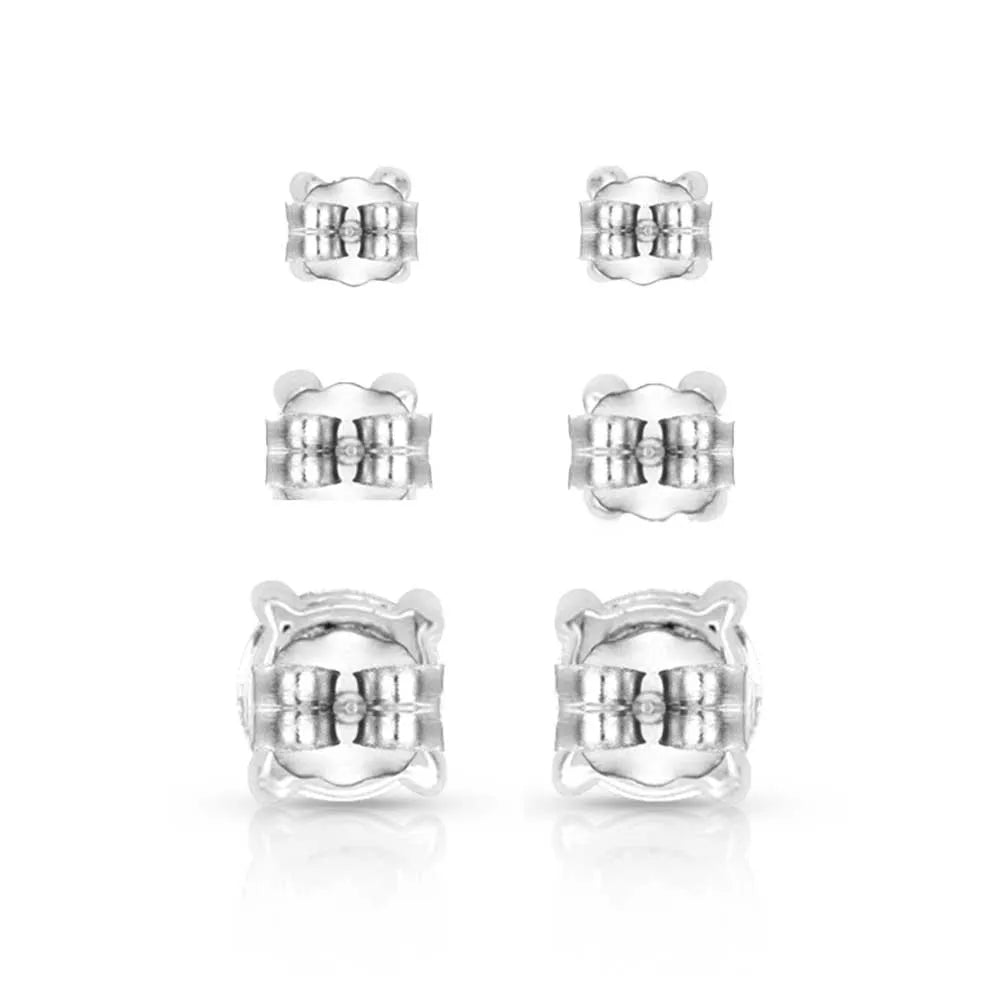 Montana Silversmith Shine Bright Triple Crystal Post Earring Set