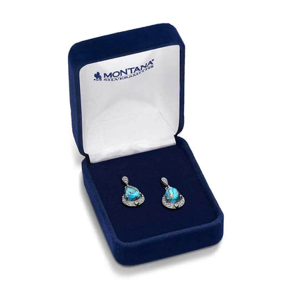 Montana Silversmith Blue Rivers Turquoise Earrings