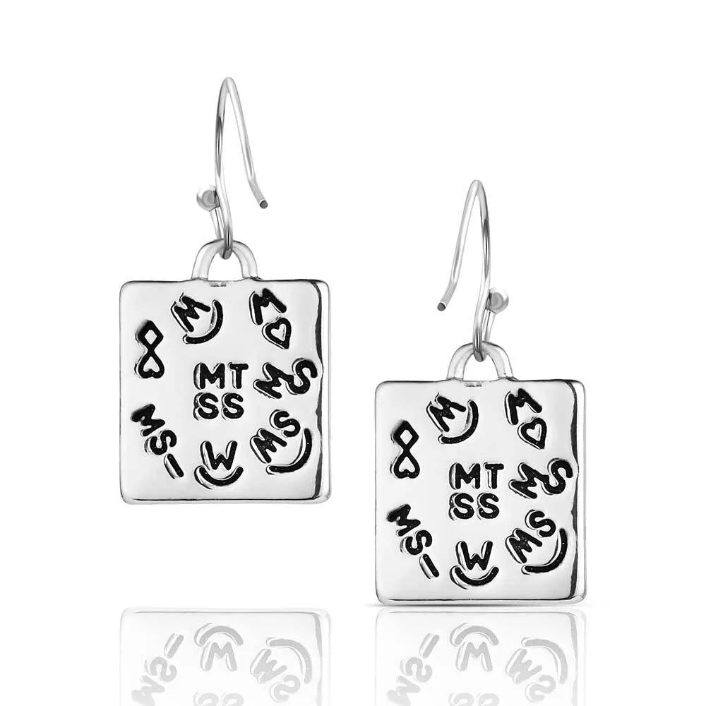 Montana Silversmith Ranch House Floral Earrings