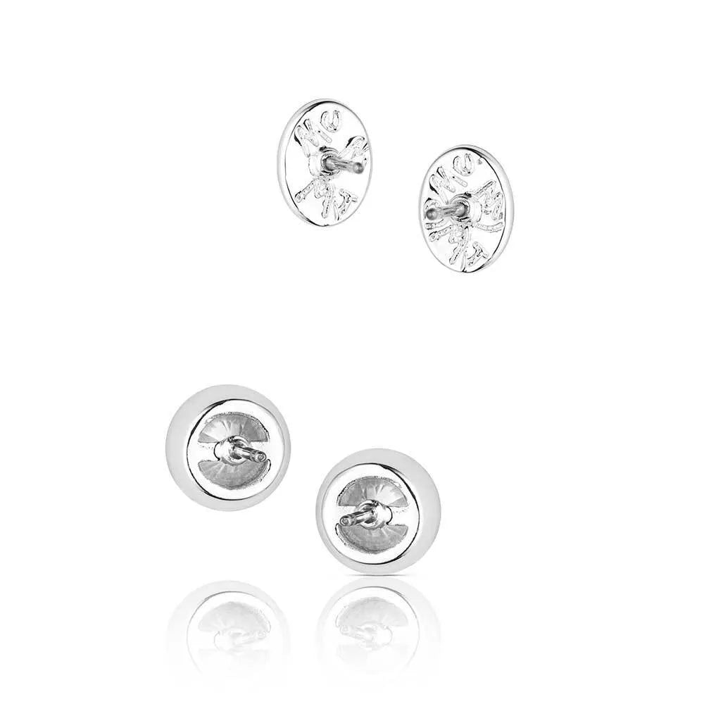 Montana Silversmith Circle Four Post Earring Set