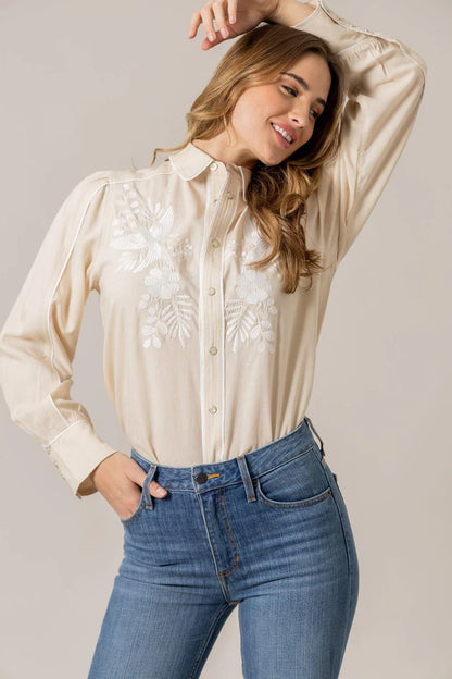 Kimes Ranch - Emilia Tencel Shirt