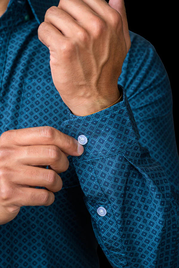 Ferrell The Frost - Long Sleeve Button Up Shirt