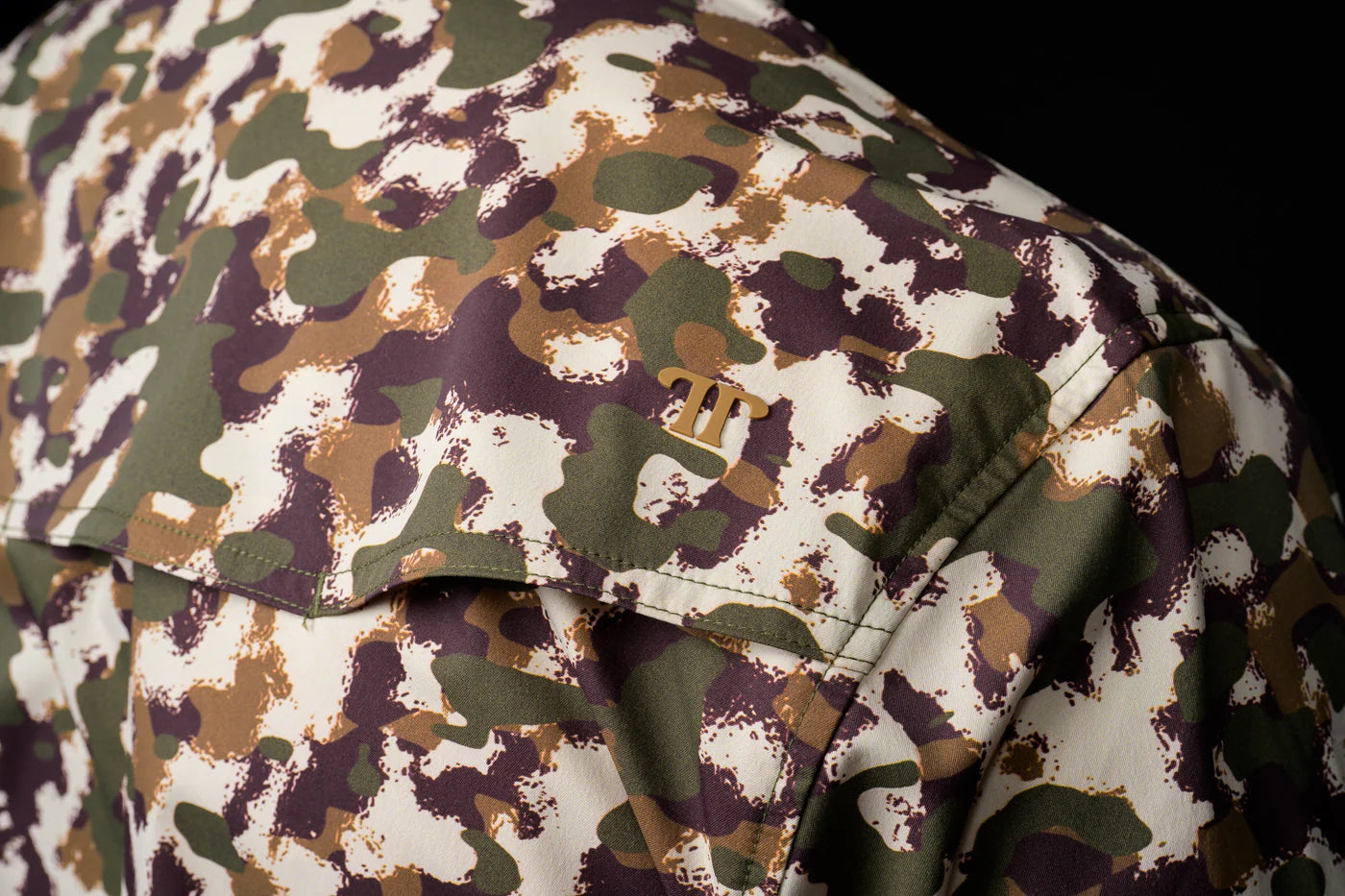 Ferrell Camo Lite - Long Sleeve Double Button Shirt