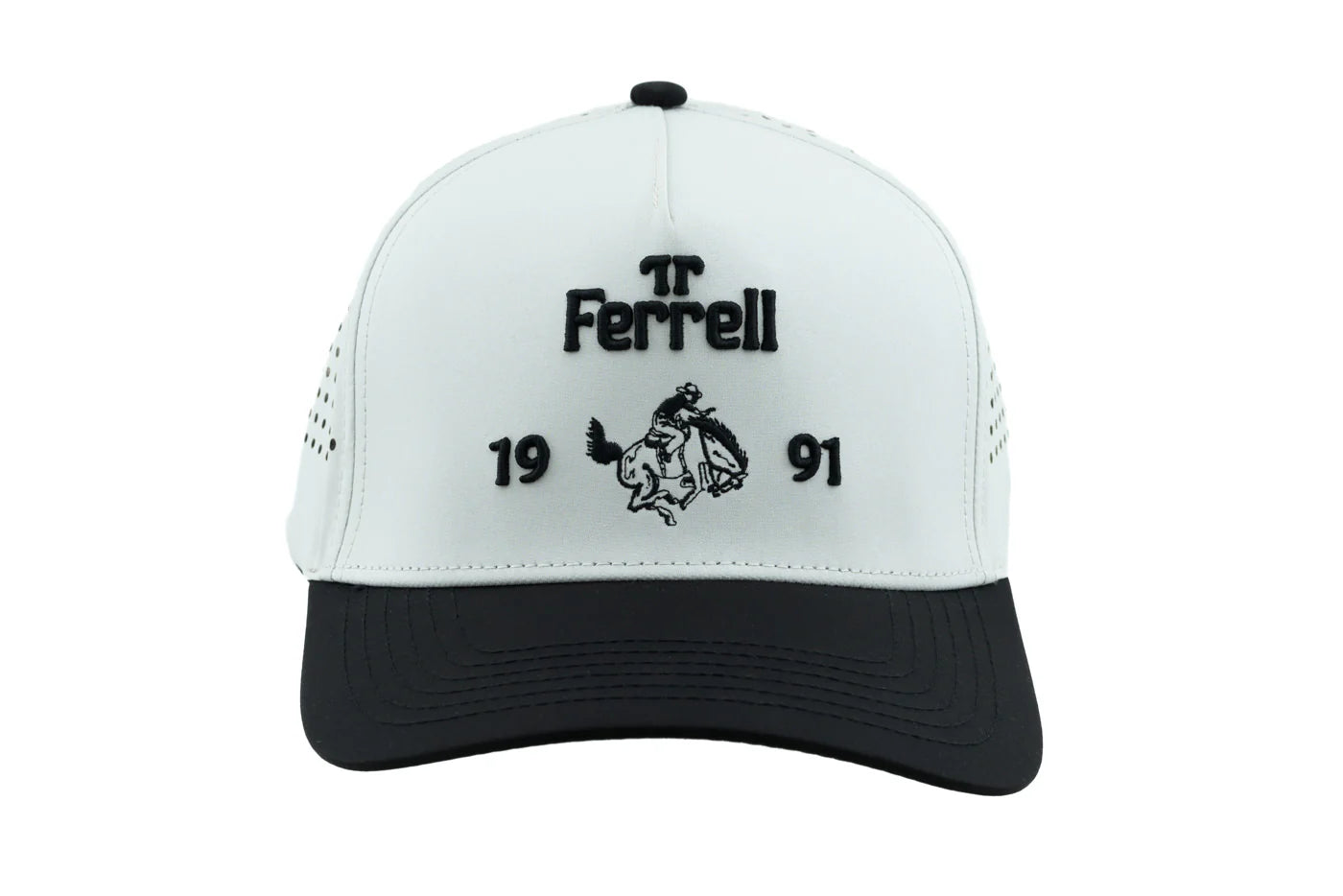 Ferrell White and Black 1991 Snap-back