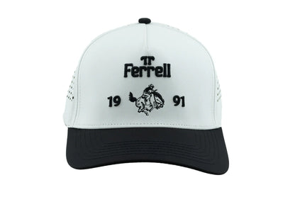 Ferrell White and Black 1991 Snap-back