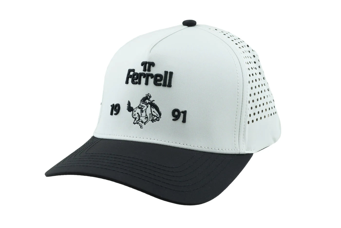 Ferrell White and Black 1991 Snap-back