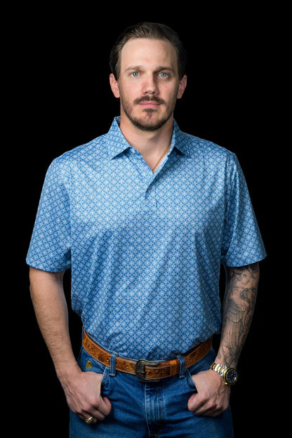 Ferrell Polo - Diamond Blue