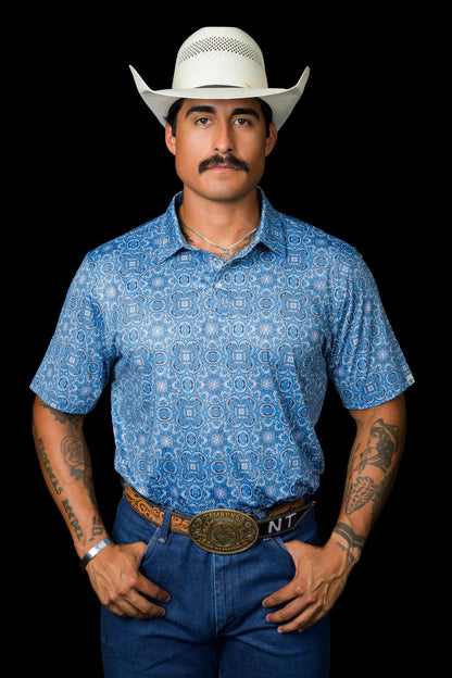 Ferrell Polo - The Bennett In Light Blue