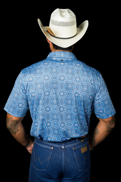Ferrell Polo - The Bennett In Light Blue