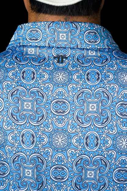 Ferrell Polo - The Bennett In Light Blue