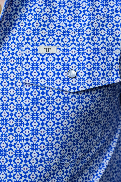 Ferrell The Chase - Long Sleeve Snap Shirt