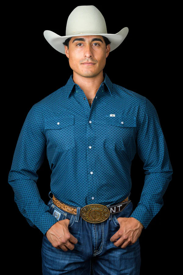 Ferrell The Frost - Long Sleeve Snap Shirt