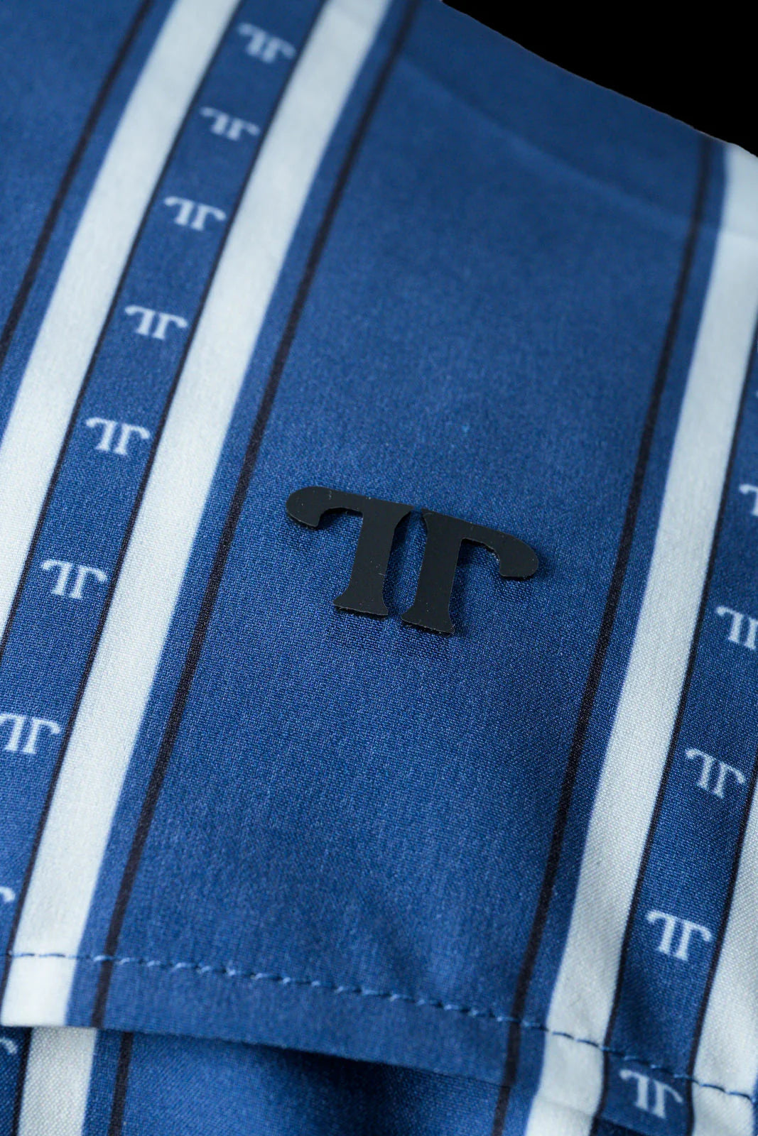 Ferrel The Tucker in Blue - Long Sleeve Snap Shirt