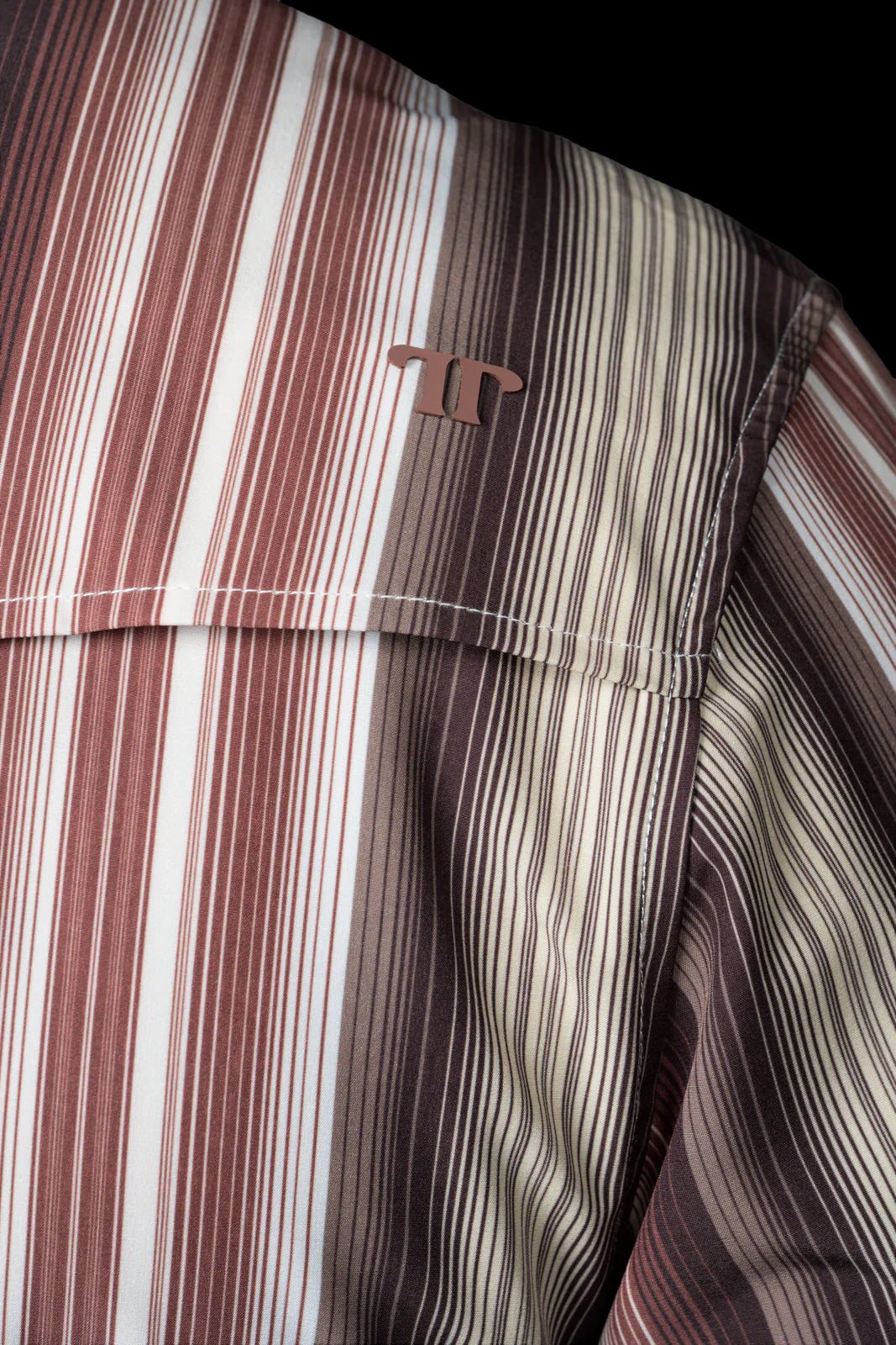 Ferrell The Harrison in Brown - Long Sleeve Snap Shirt