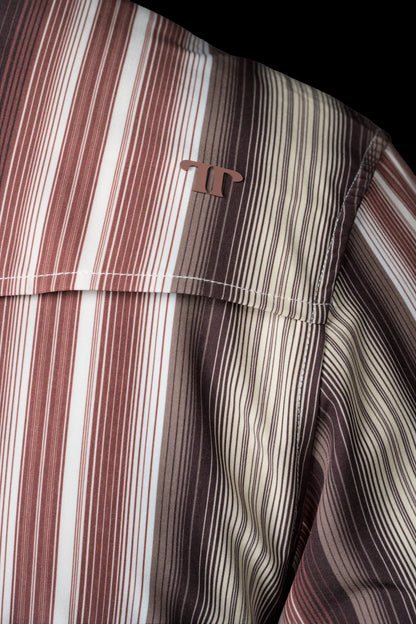 Ferrell The Harrison in Brown - Long Sleeve Snap Shirt