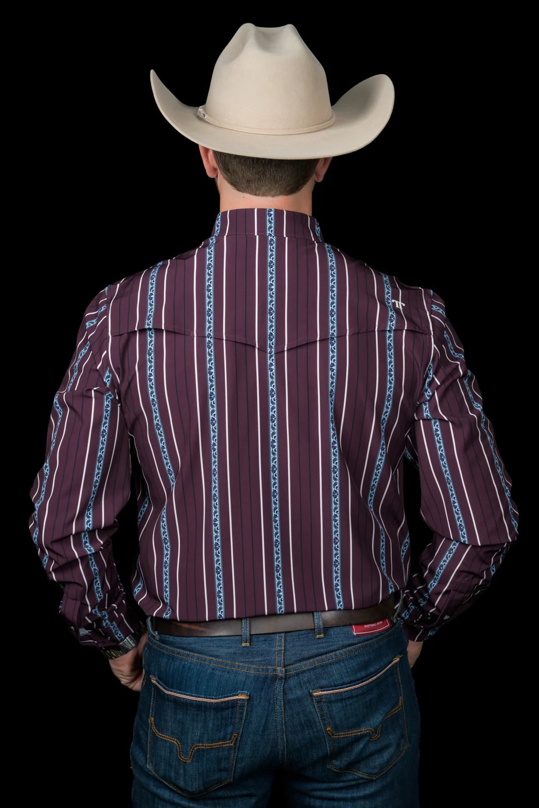 Ferrell The Reid Long Sleeve Pearl Snap Shirt
