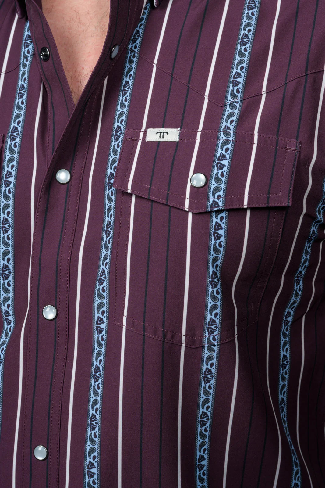 Ferrell The Reid Long Sleeve Pearl Snap Shirt