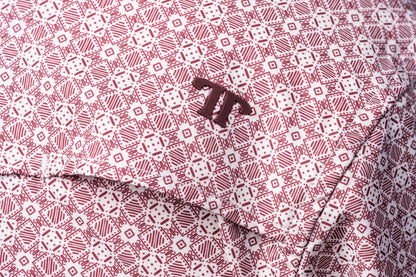 Ferrell Diamond Red Short Sleeve Snap Shirt