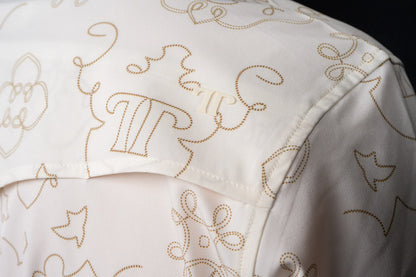 Ferrell The Carson - Beige Short Sleeve Snap Shirt
