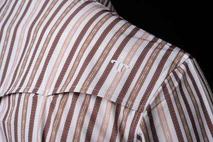 Ferrell The Wyatt - Brown Short Sleeve Snap Shirt