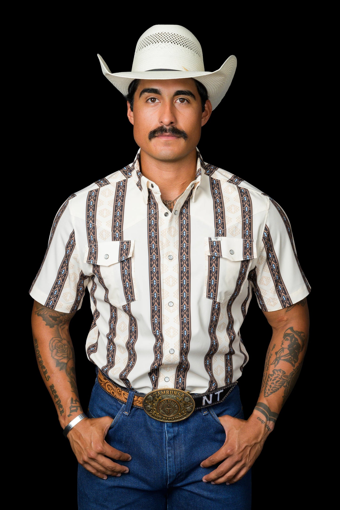 Ferrell The Ryder - Short Sleeve Snap Shirt