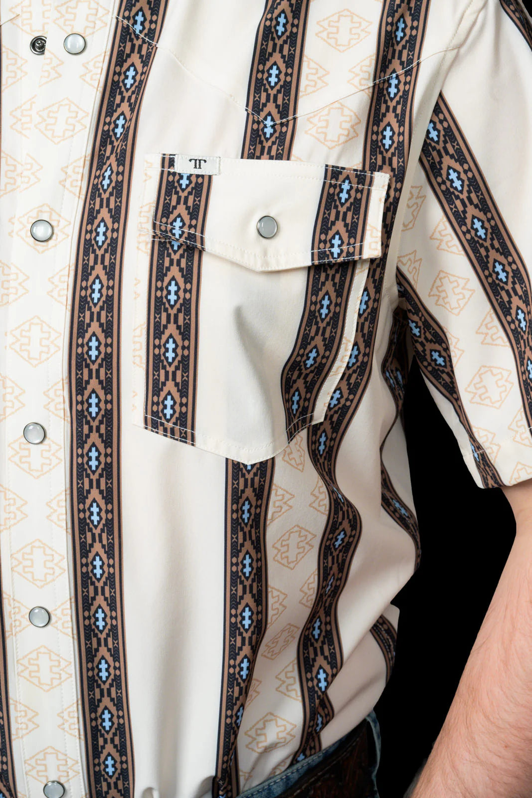 Ferrell The Ryder - Short Sleeve Snap Shirt