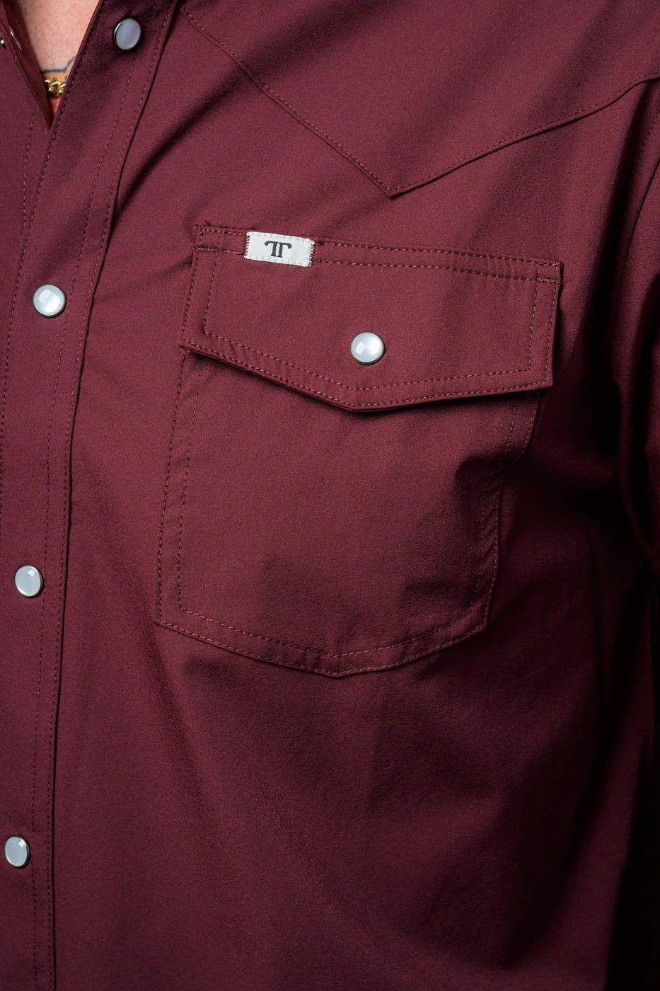 Ferrell CORE - Maroon Long Sleeve Shirt