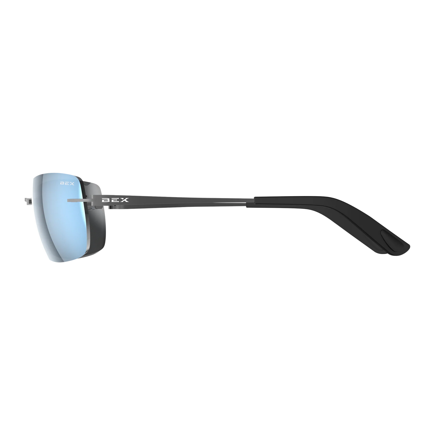 BEX - Fynnland X-OTG Sunglasses in Gunmetal, Gray, & Blue