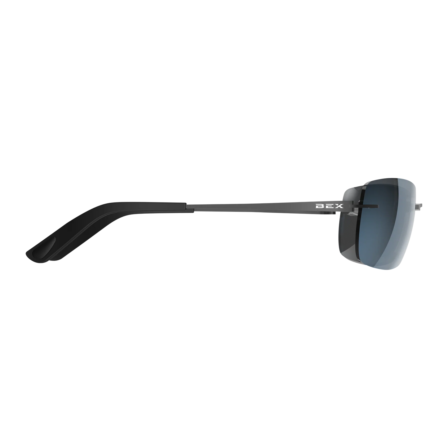 BEX - Fynnland X-OTG Sunglasses in Gunmetal, Gray, & Blue