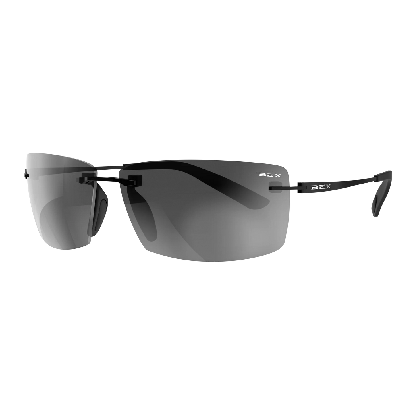 BEX - Fynnland XL-OTG Sunglasses in Black, Gray, Silver