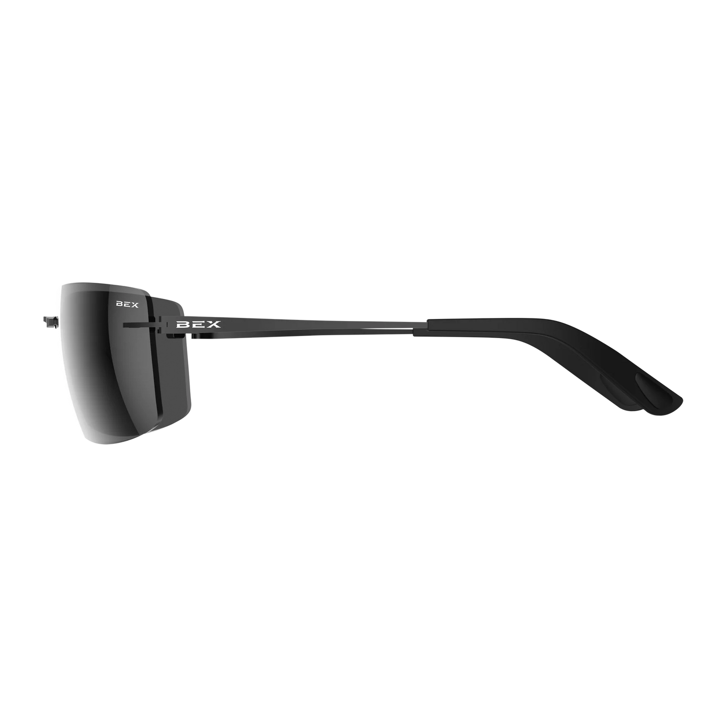BEX - Fynnland XL-OTG Sunglasses in Black, Gray, Silver