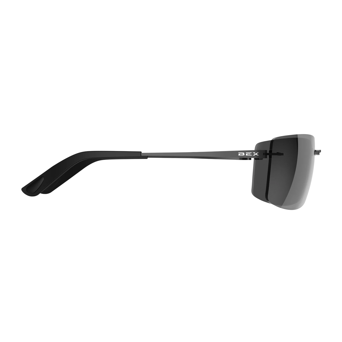BEX - Fynnland XL-OTG Sunglasses in Black, Gray, Silver