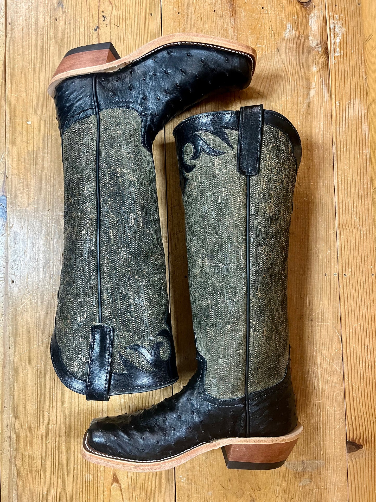 Mr. Boots Exclusive Anderson Bean The Sophie FQ Ostrich Boots