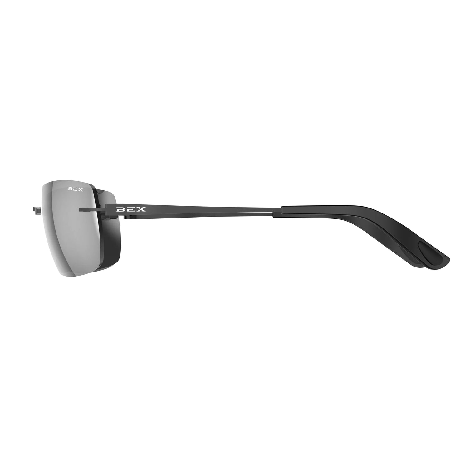 BEX - Fynnland X-OTG Sunglasses in Black, Gray, & Silver