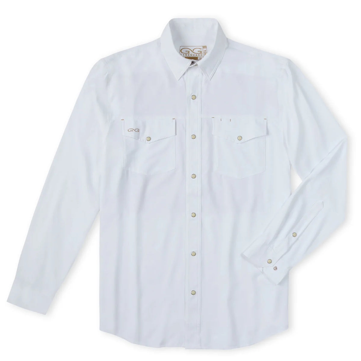 GameGuard White Stockyard Long Sleeve Shirt