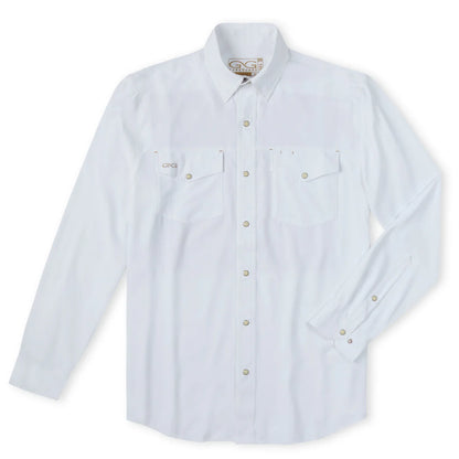 GameGuard White Stockyard Long Sleeve Shirt