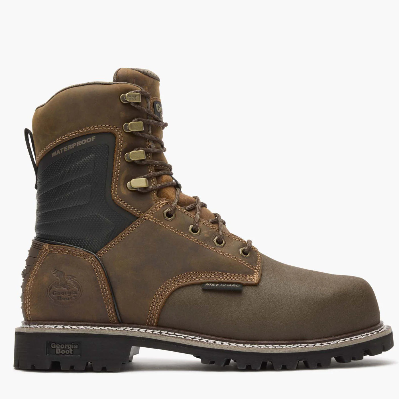 Georgia Boot Brute Composite Toe Met Guard Waterproof Work Boots