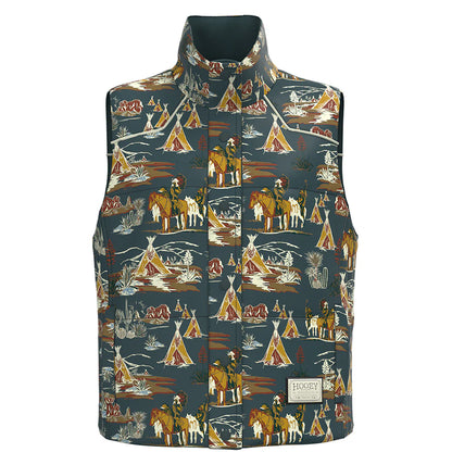 Hooey Girl's "Briar" Reversible Puffer Vest