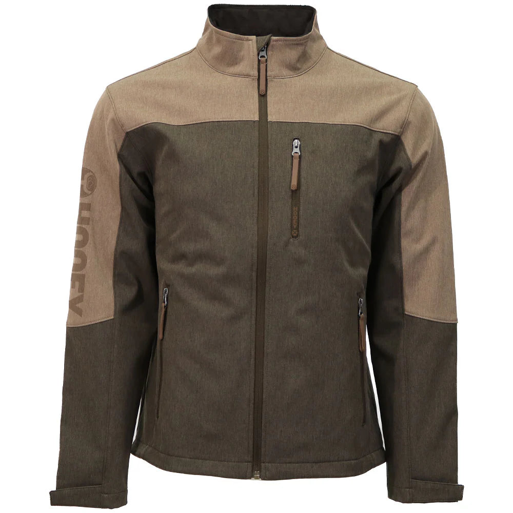 Hooey "Jackson" Brown & Tan Softshell Jacket