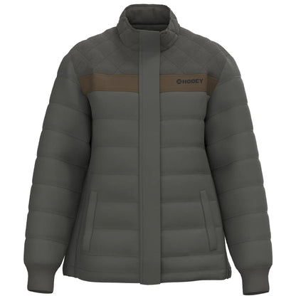 Hooey Boy's "Banff" Gray Puffer Jacket